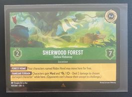 Lorcana FOIL SHERWOOD FOREST 101/204 EN-5 Rare