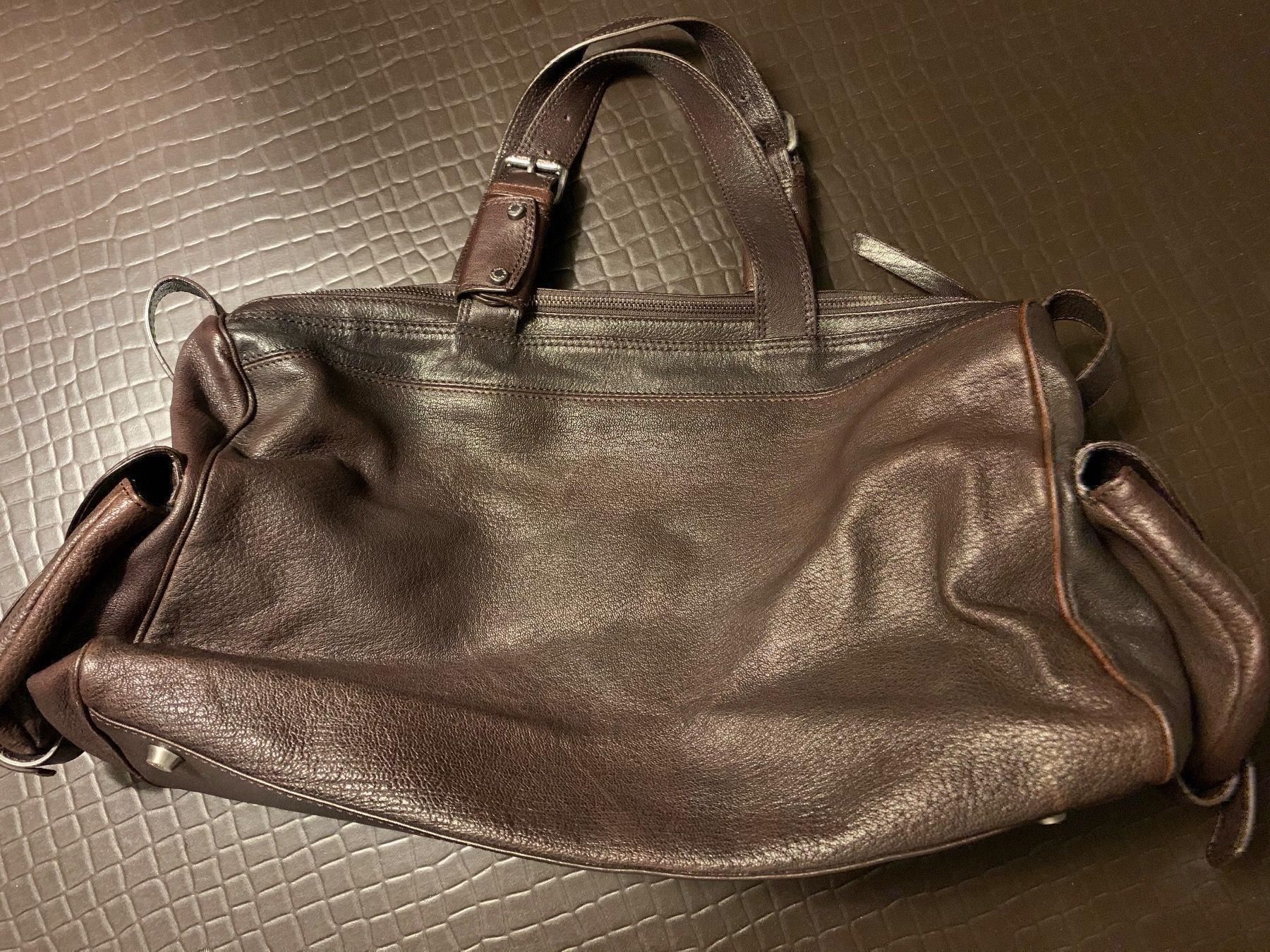 Taschen für Damen: Neue Costume National Ledertasche, braun – Neu (gemäss Beschreibung) aus Cham von Hello000 5