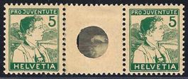 Zwischensteg Pro Juventute 1915 ZNr. S12, ungebraucht *