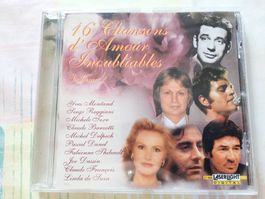 Cd 16 chansons d'amour inoubliables ( Compilation )