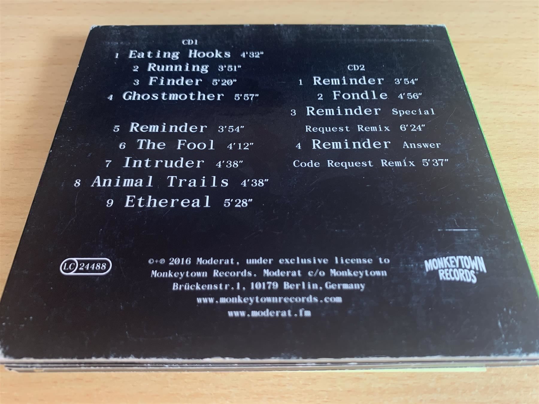CDs: Moderat – III - Deluxe Edition - 2 CD – Gebraucht aus Rikon im Tösstal von Alpenmutz 1