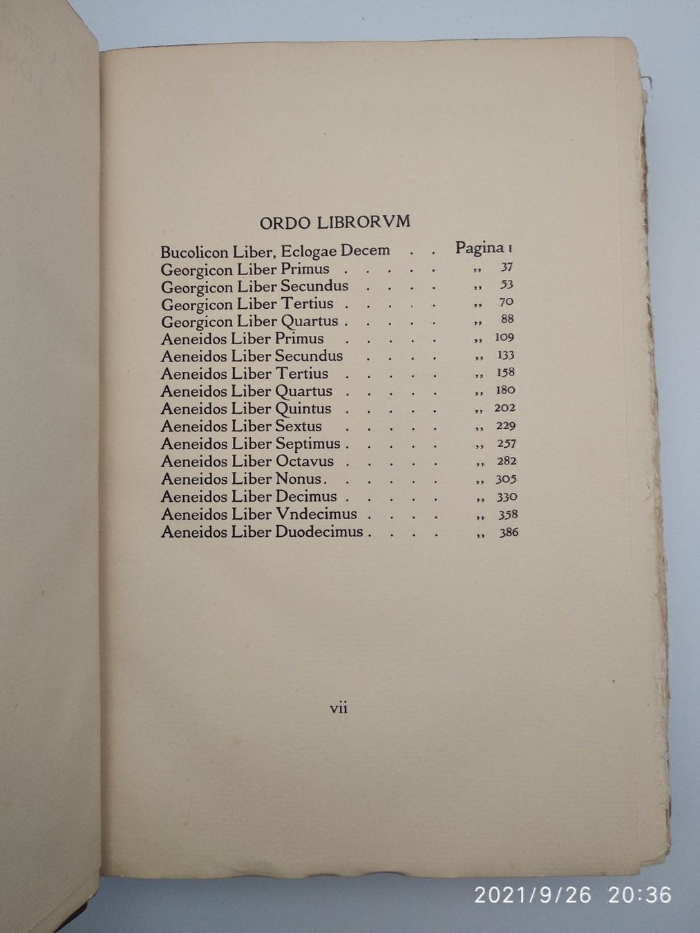 Libri: VERGIL OPERA 1912 – Usato da Goldach venduto da Gaip 7