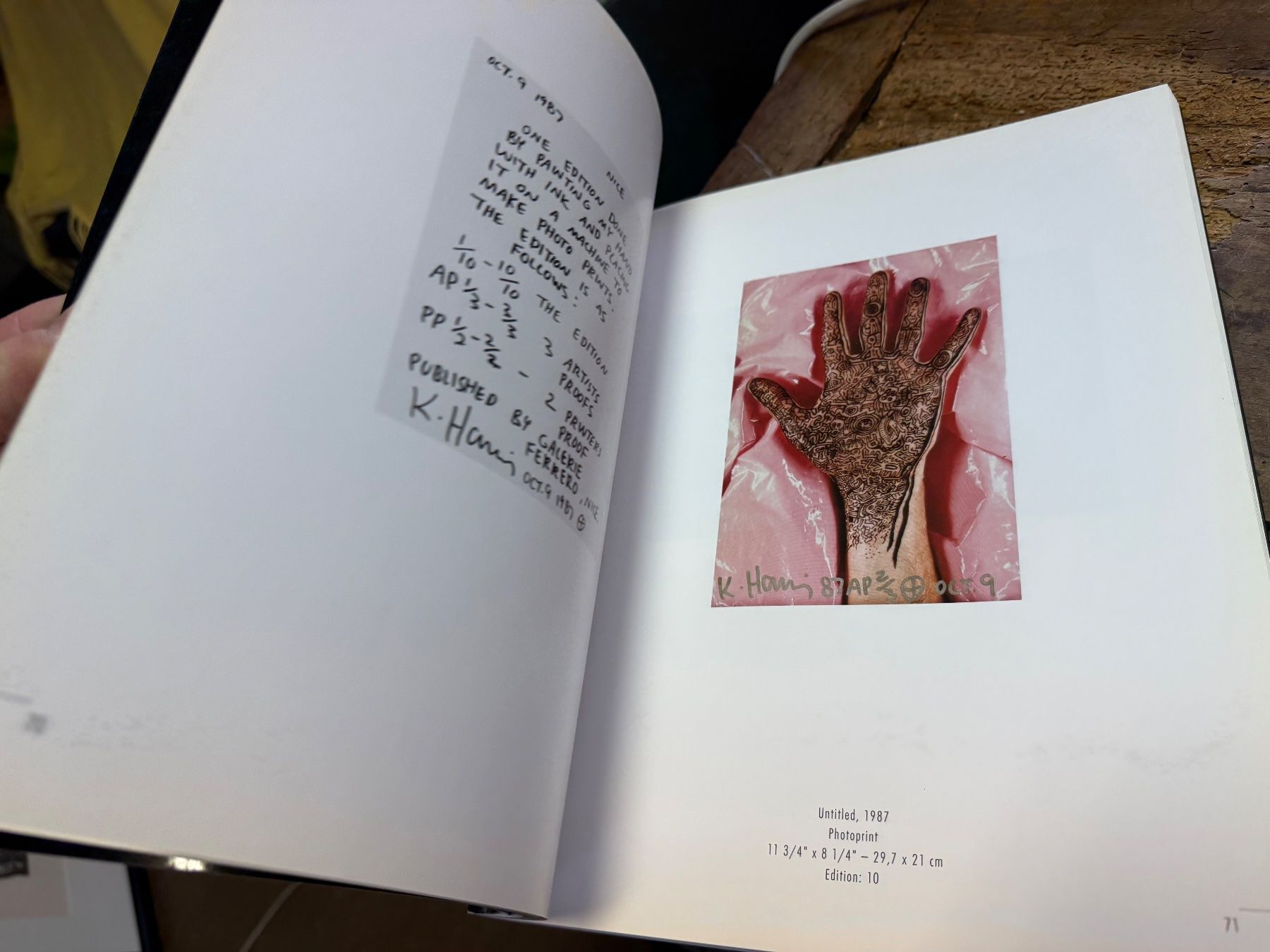 Libri: Keith HARING edition on paper – Usato da Bern venduto da Jwpm66 5