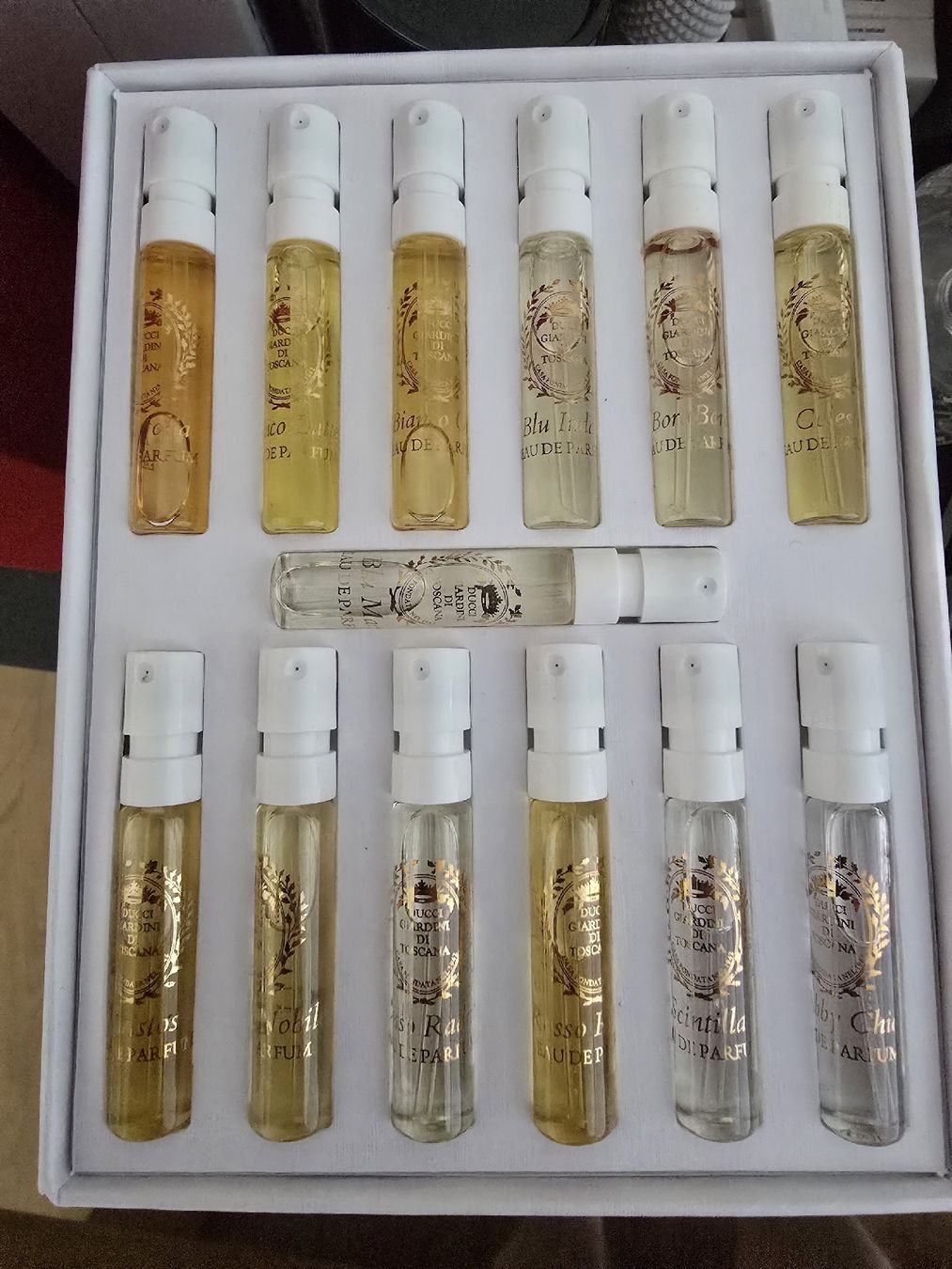Parfum & Eau de Toilette: GIARDINI DI TOSCANA Discovery Set 13 – Neu (gemäss Beschreibung) aus Interlaken von Antonia_G 1