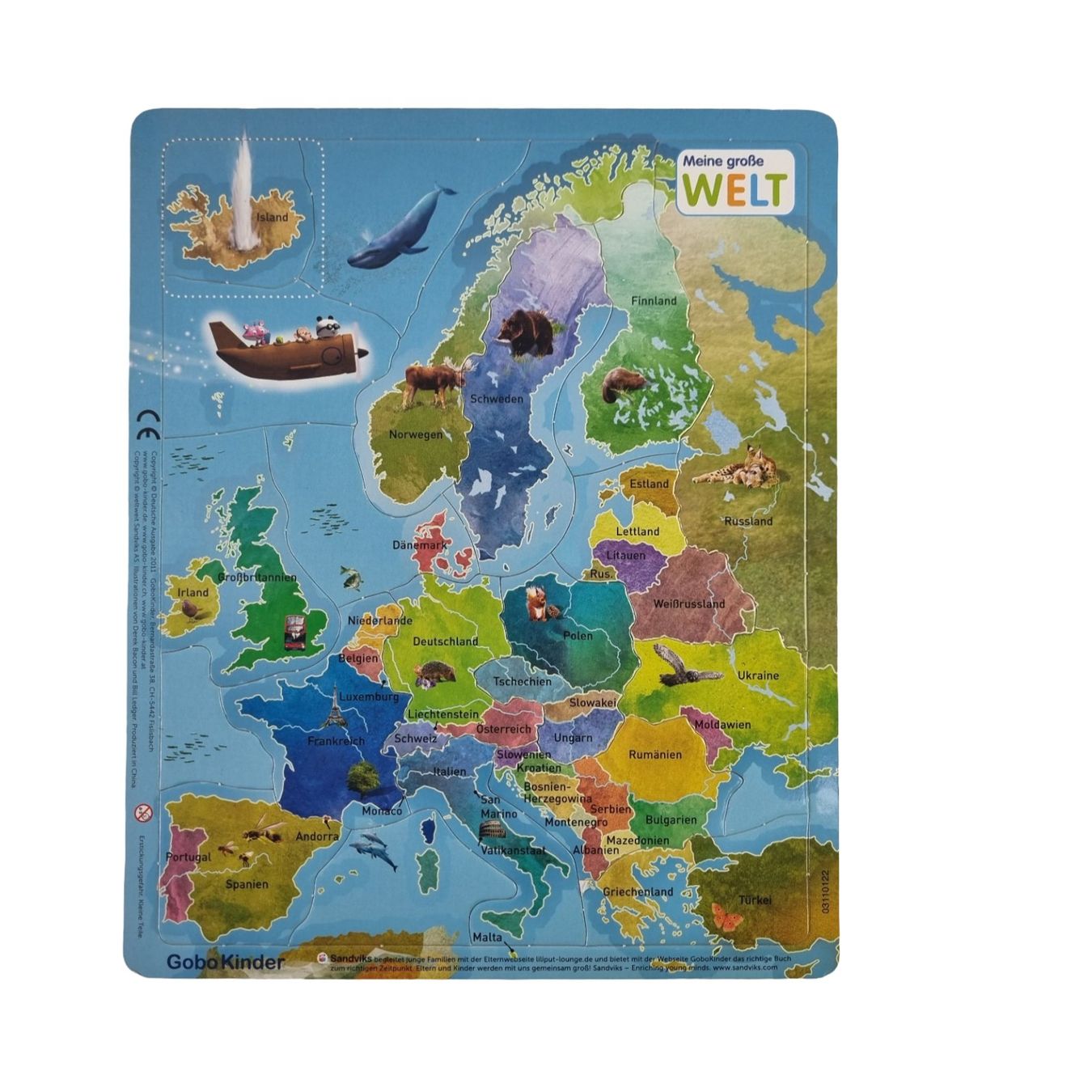 Puzzles: MEINE GROSSE WELT Puzzle – Gebraucht aus Wangen b. Olten von Restwert_Wangen 4