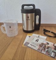 Milky Pflanzenmilchbereiter Edelstahl mit Zubehör neuwertig