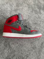 Air Jordan 1 High, Grösse 36.5, Rot/Grau