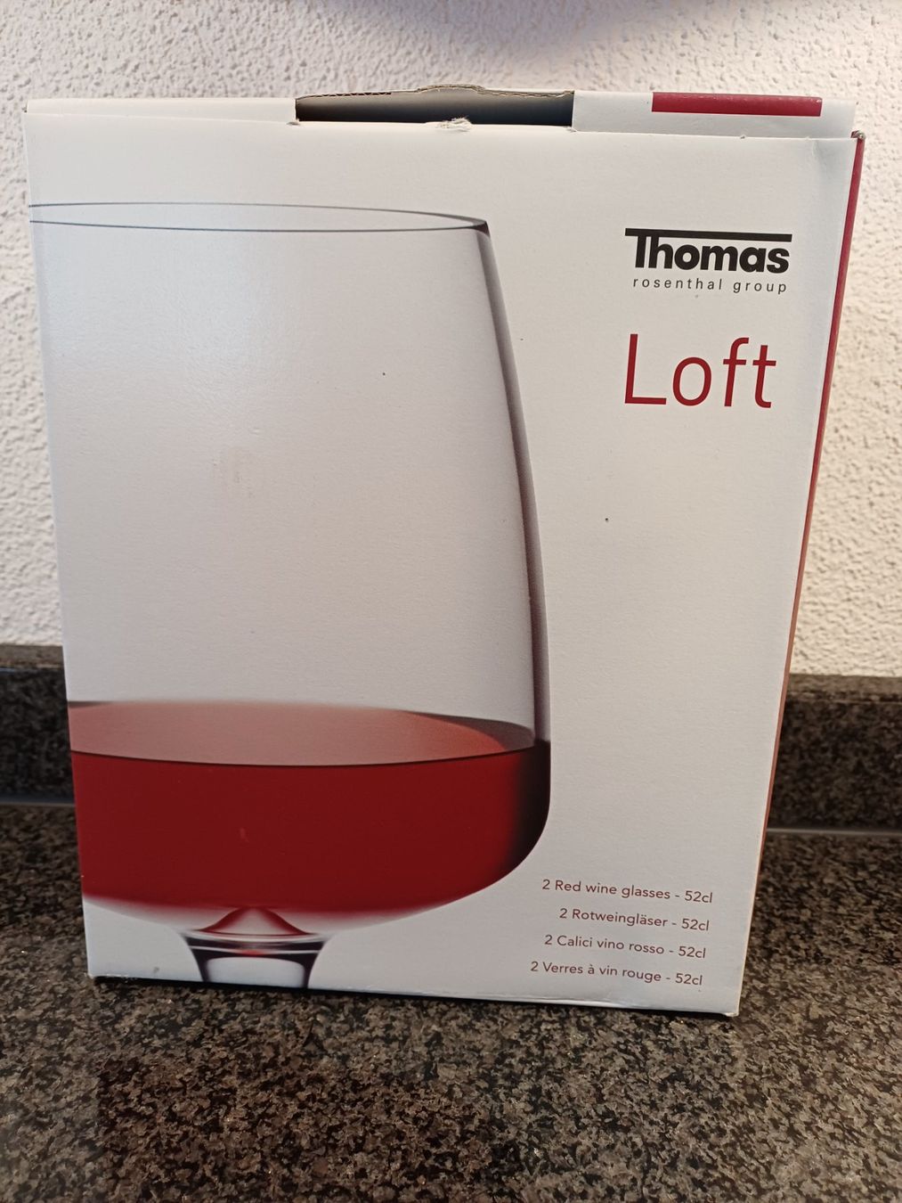 Rosenthal Bicchieri: Thomas Rosenthal Loft Rotweingläser 7 Stück – Usato da Wetzikon ZH venduto da siga01