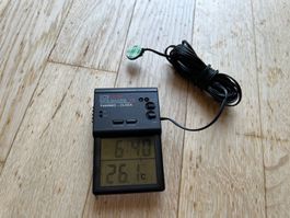 ICE Warner Thermo-Clock – Thermometer innen/aussen mit Alarm