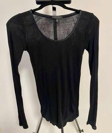 Rag & Bone - T XXS, Top noire