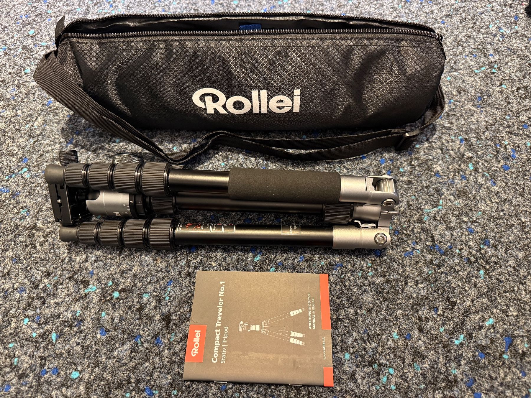 Rollei Treppiedi & Teste: Rollei Compact Traveler No.1 Stativ – Usato da Halden venduto da Remosa