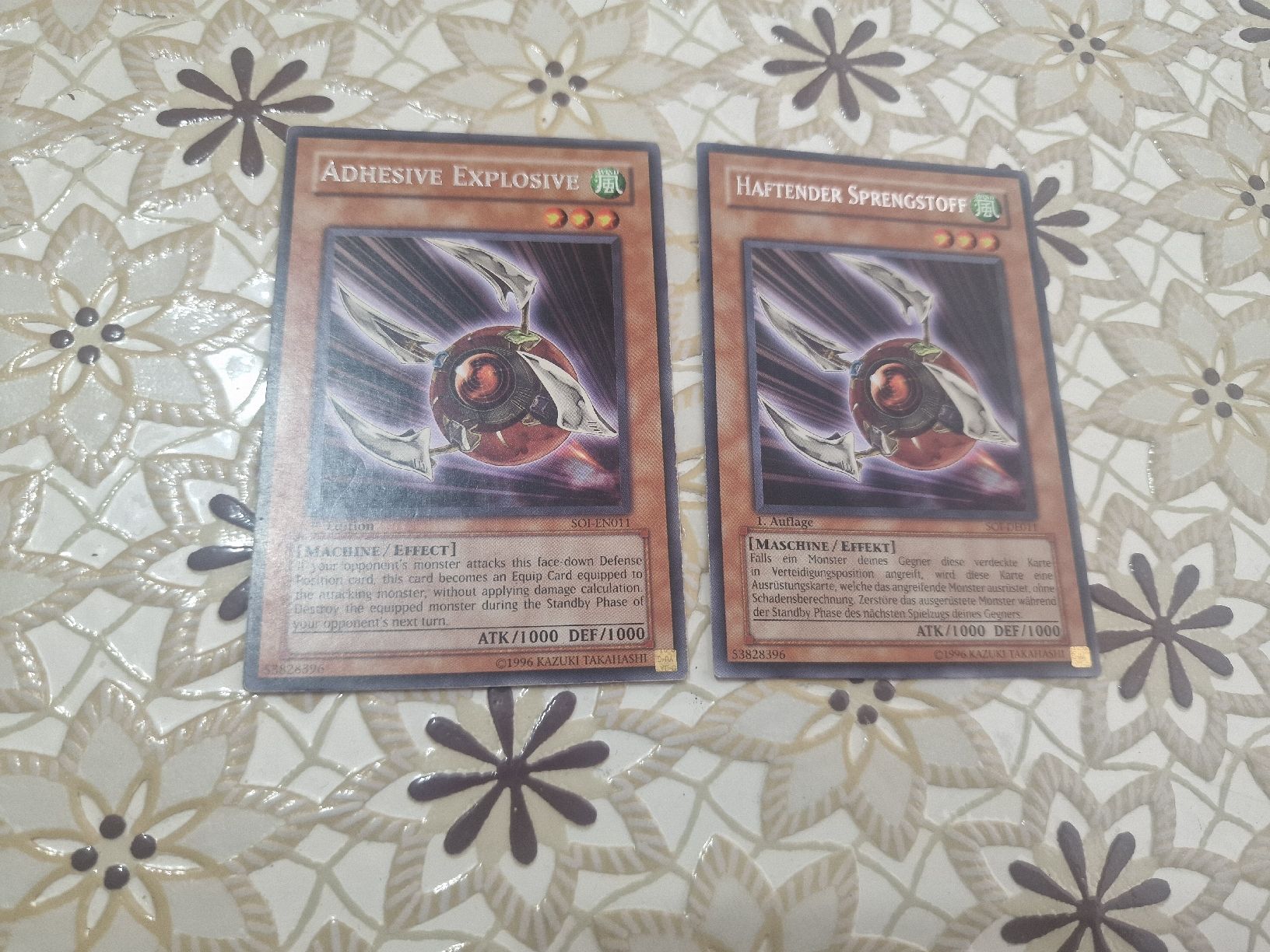 Yugioh Sammelbilder & Trading cards: Yugioh 2x Adhesive Explosive – Gebraucht aus Dietikon von GC-Store