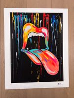 The Rolling Stones - Handsignierte Lithographie Ruby Mazur