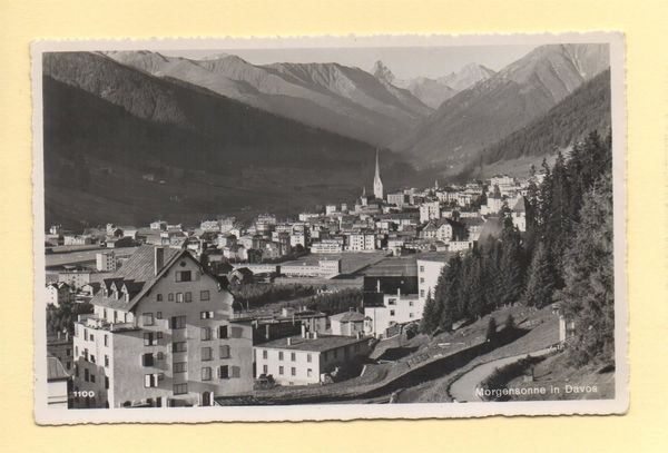 Ansichtskarten: DAVOS Morgensonne – Neu (gemäss Beschreibung) aus Jona von philajona