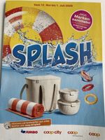 1 volle Coop Splash Sammelkarte