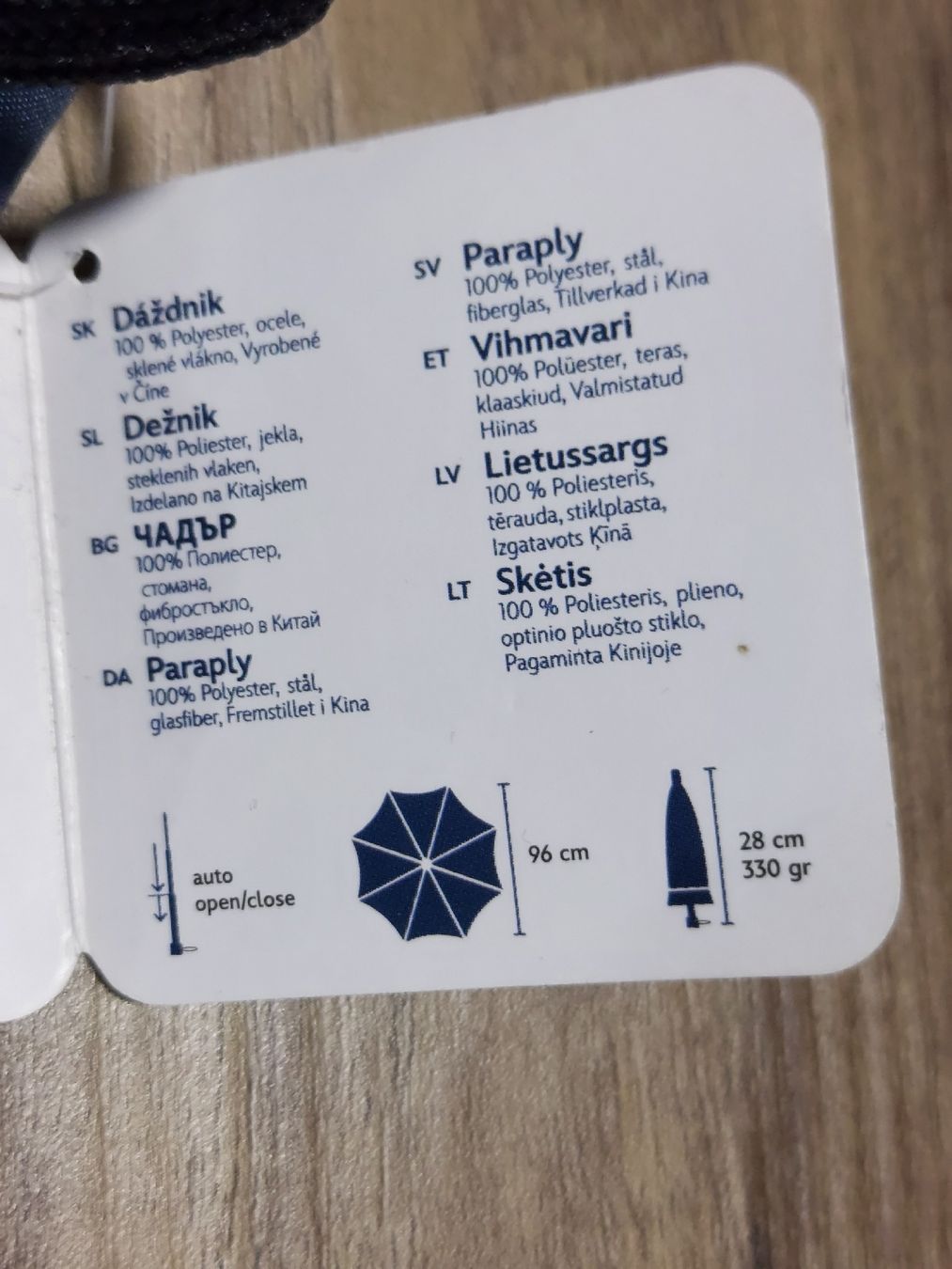 Ombrelli: Taschenschirm/ Regenschirm NEU – Nuovo e nell'imballaggio originale da Altishofen venduto da tammy05 1