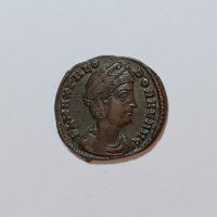 AE17 Theodora 305-306 n. Chr. Römisches Reich