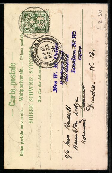 Cartes postales: AK Brünigbahn, Bergbahn am Einschnitt – D'occasion à Berlin par bartko-reher 1