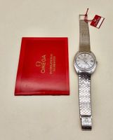 OMEGA CONSTELLATION VINTAGE * BRICK-BRACELET 18K WEISSGOLD!