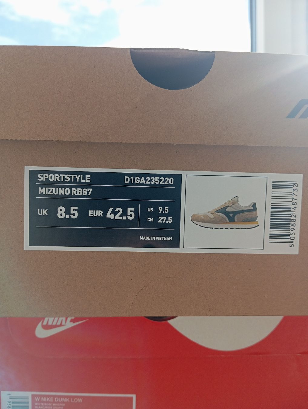 Mizuno Scarpe da uomo: Mizuno RB87 (EU42.5) – Nuovo e nell'imballaggio originale da Schaffhausen venduto da outlez 7
