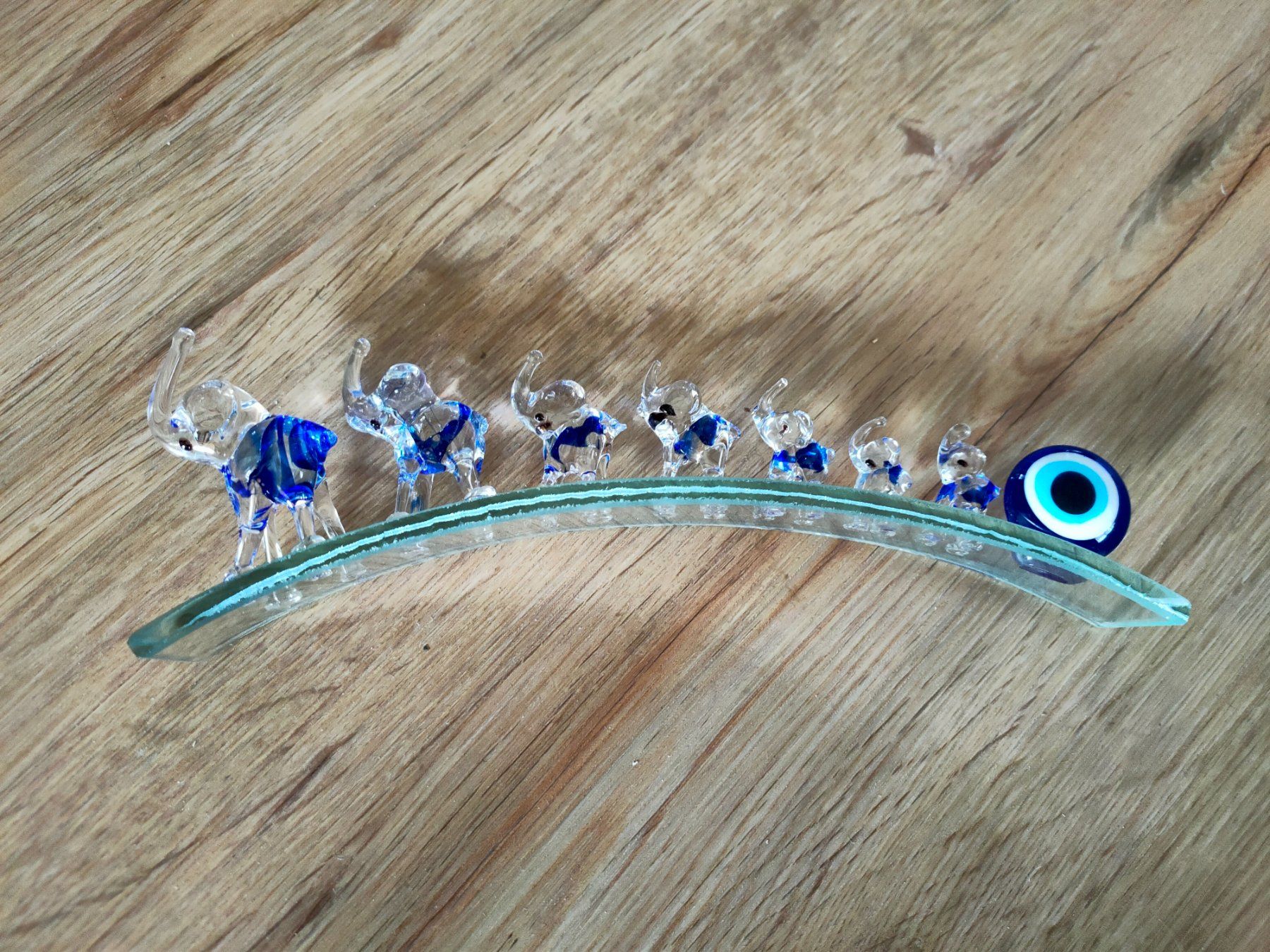 Tutte le decorazioni: Elefantenkolonne aus Glas – Nuovo (secondo la descrizione) da Herisau venduto da 3kussi6 3