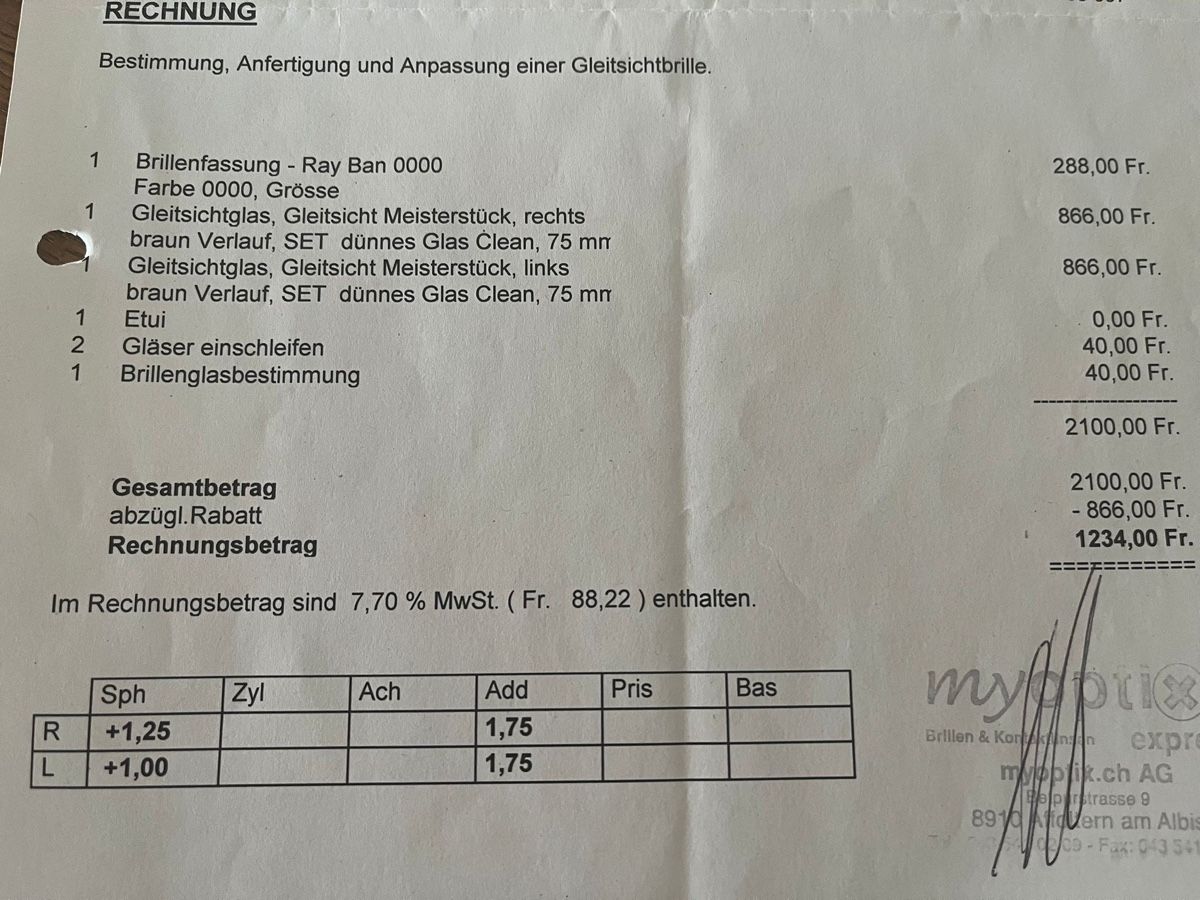 Ray-Ban Occhiali & Lenti: Gleitsichtbrille Ray-Ban RB 6434 – Usato da Schneisingen venduto da alexgiudice 4