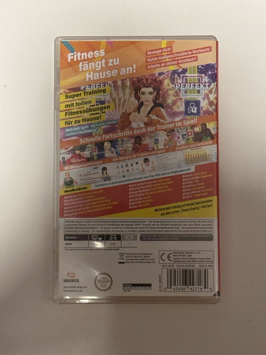 Nintendo Giochi: Fitness Boxing 2: Rhythm & Exercise (Switch) – Nuovo (secondo la descrizione) da Winterthur venduto da Kev_Scha14 1