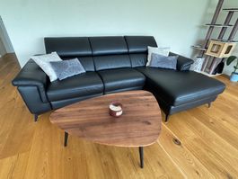 Leder Poltronesofà mit elektrischem Relaxsitz – Top Zustand
