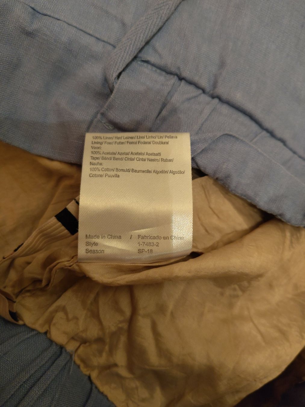 Hosen: Leinenhose – Gebraucht aus Bern von Linii 2