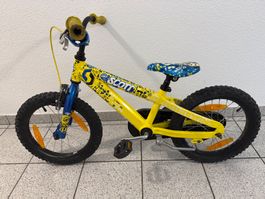 Kinderfahrrad Scott Voltage 16 Zoll Gelb gebraucht