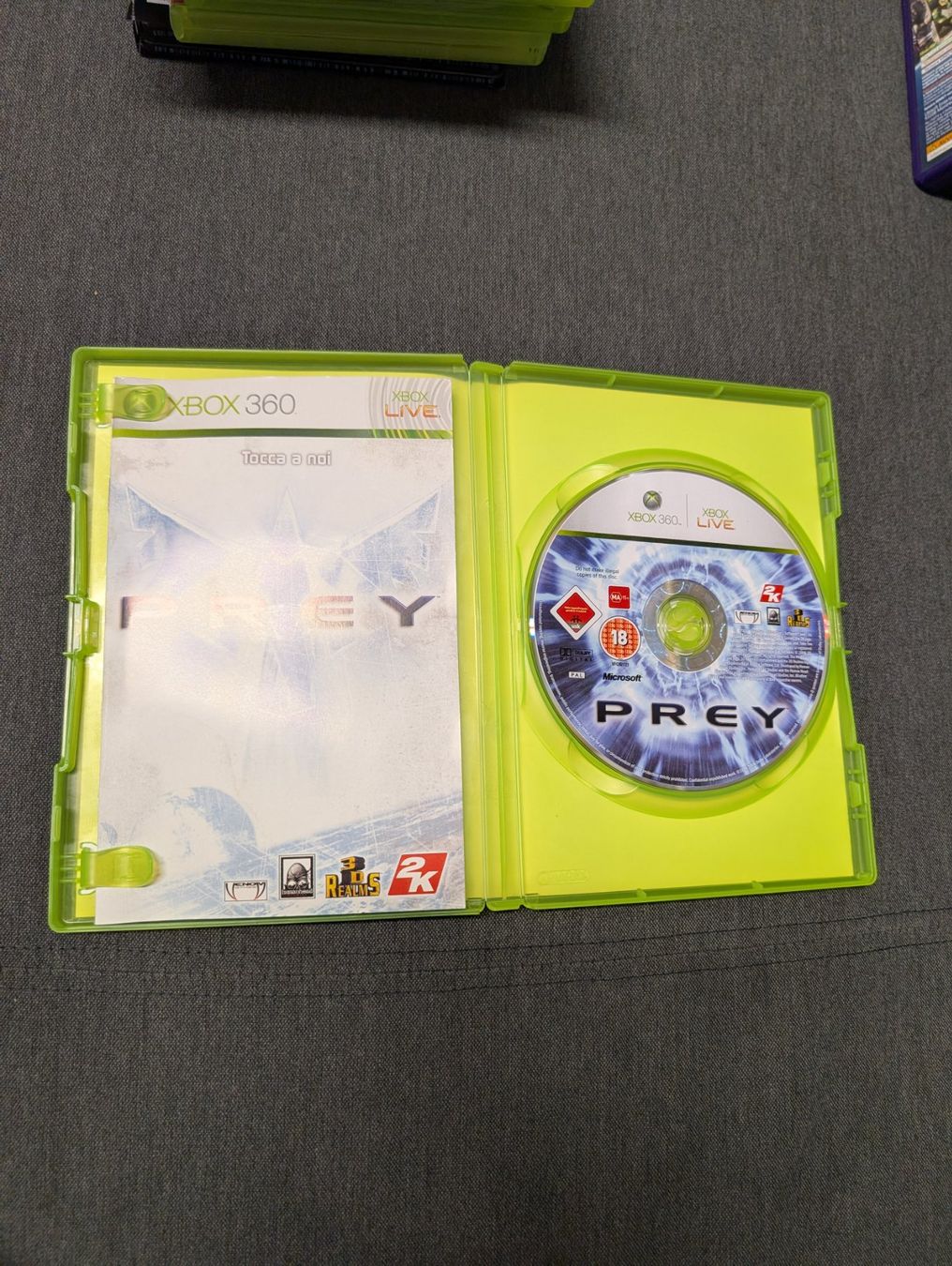 Giochi: Prey Microsoft Xbox 360 – Usato da Giubiasco venduto da Ticinerd 2