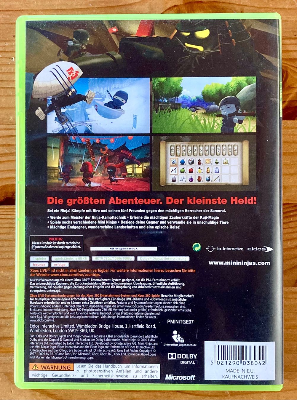 Microsoft Giochi: Mini Ninjas - Xbox 360 – Usato da Zürich venduto da Djmotionch 3
