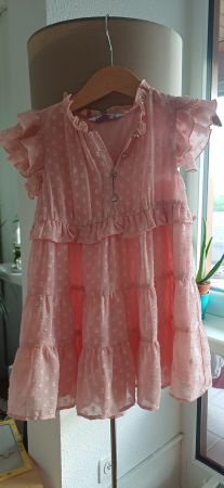 Sommerliches Mädchenkleid von Mayoral, Grösse 92, rosa