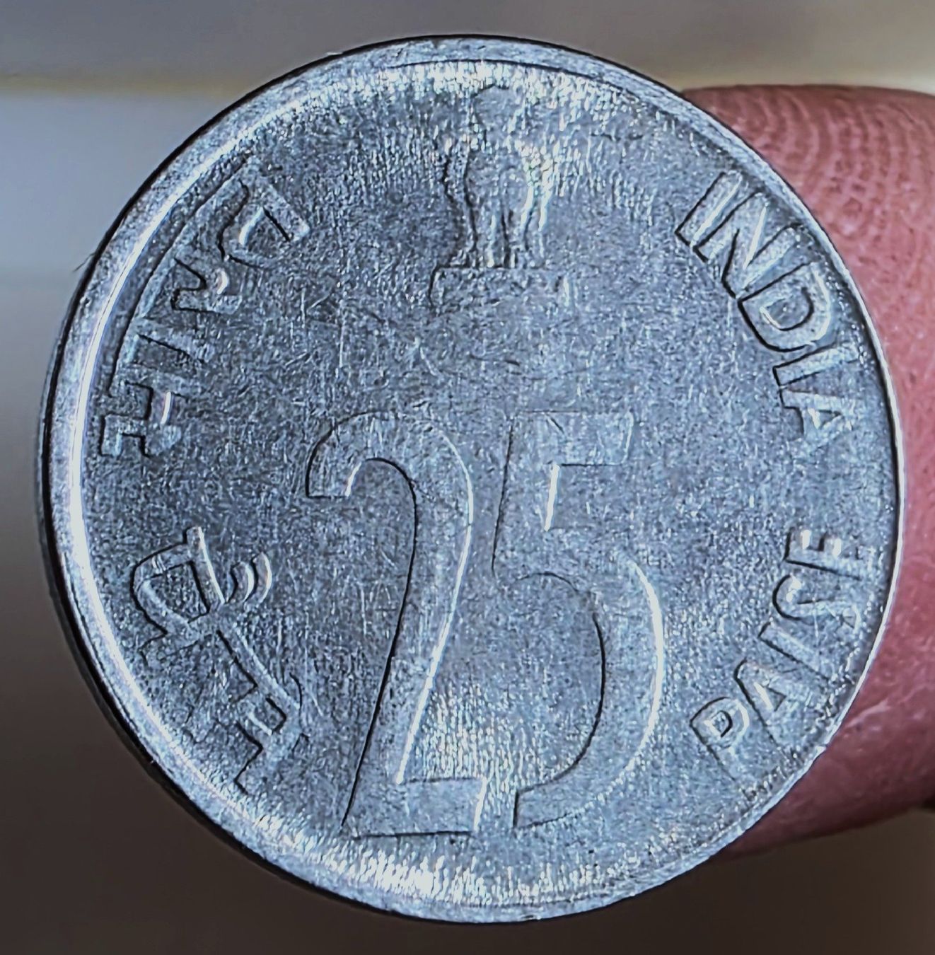 Tutti le monete: INDIEN 25 PAISE 2002 – Usato da Winterthur venduto da Creso70 1