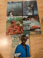 Bücher: Mississipi, Inka, Segelschiffe, Mensch/Welt, Ströme