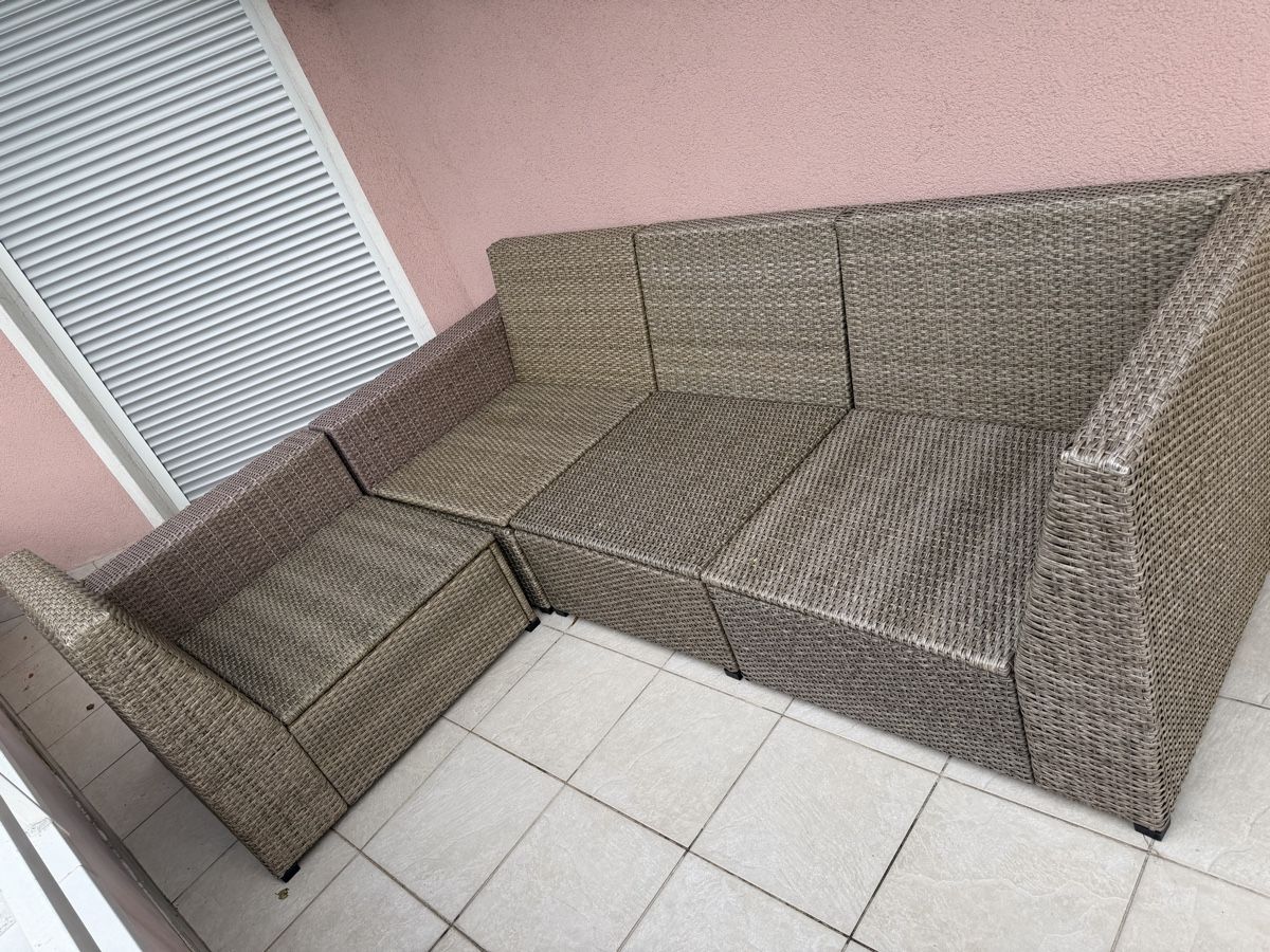 Fauteuils: Gartenlounge Polyrattan Ecksofa – Neuf (Voir description) à Bergdietikon par gundy19 3