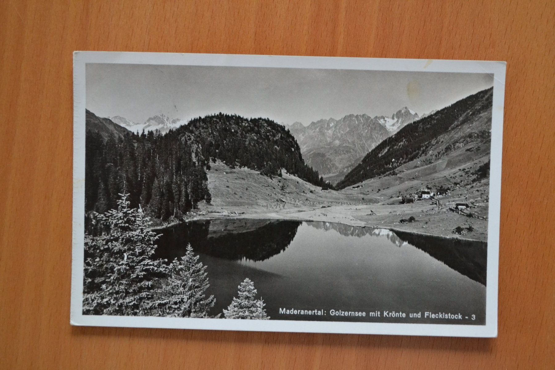 Cartoline postali: AK Maderanertal Golzernsee UR – Usato da Beinwil am See venduto da kajak55