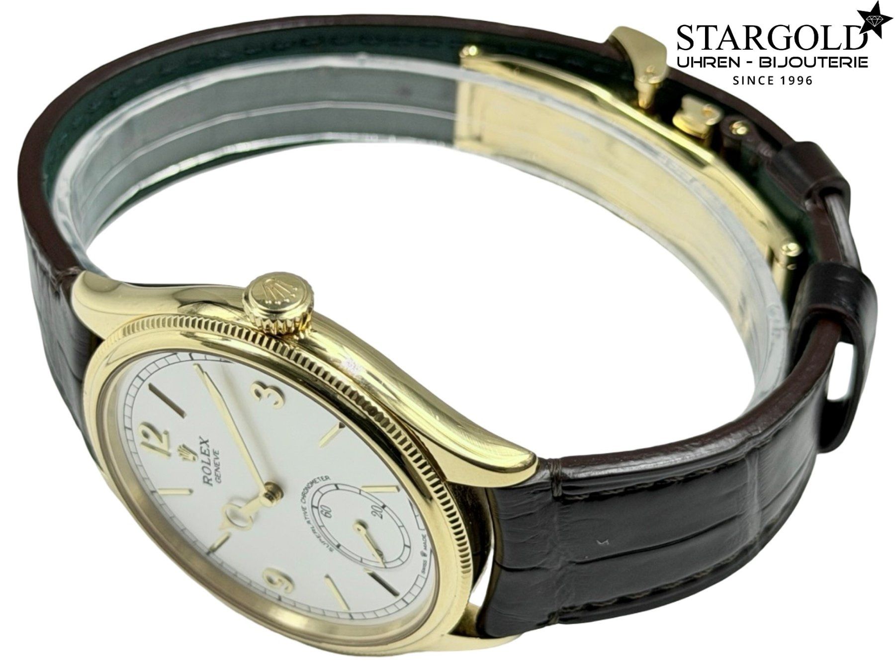 Rolex Orologi: Rolex Cellini 1908 - Gelbgold - 52508 – Usato da Zürich venduto da Stargold-Uhren 4