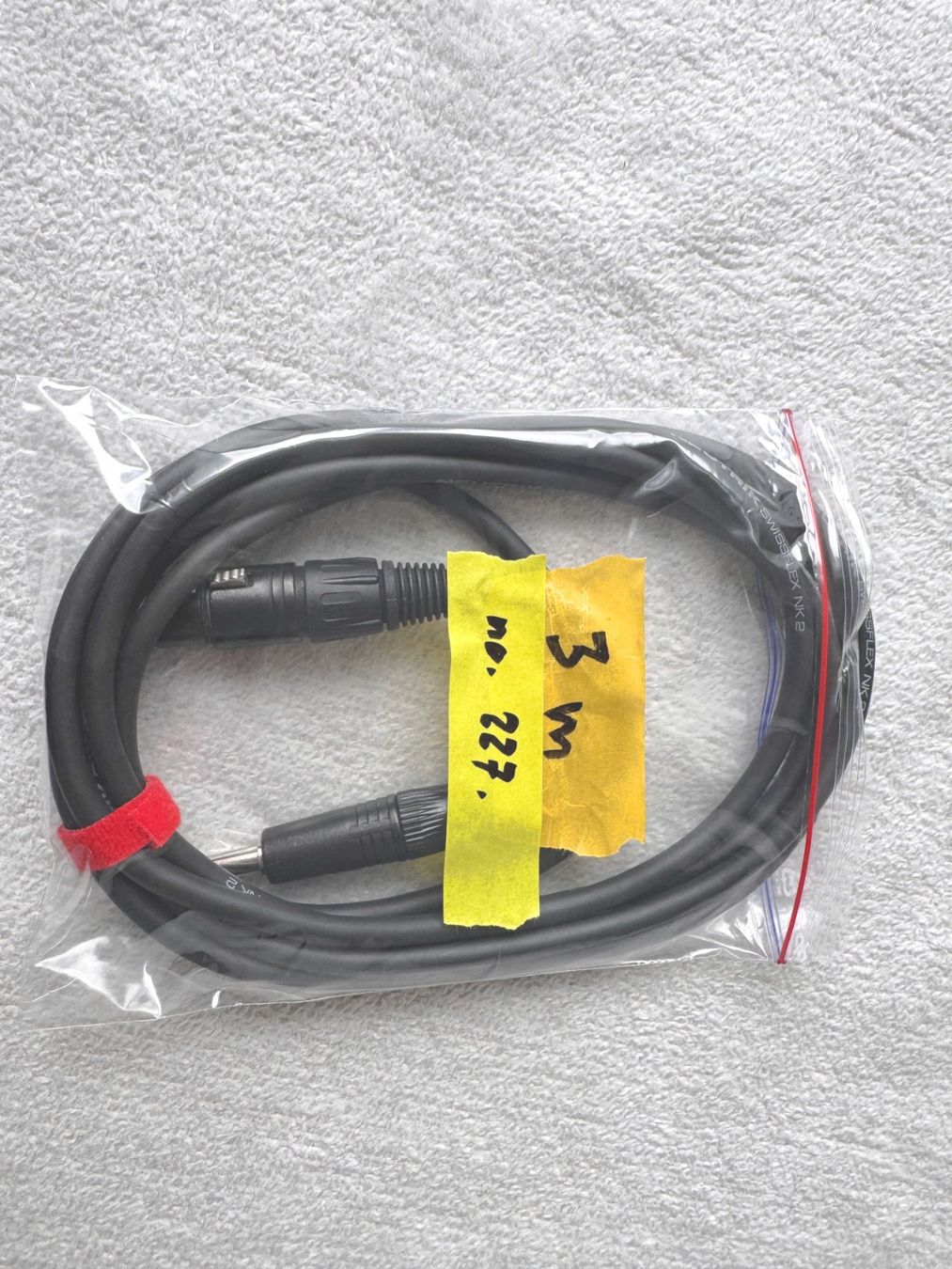 Neutrik Kabel: Kabel Cable PRO no227 XLRf - Jack 3m Neutrik – Gebraucht aus Zürich von Malco0 2