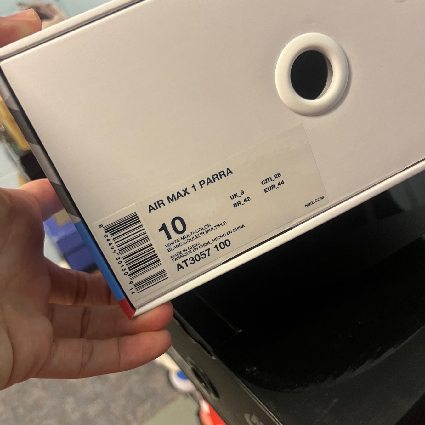 Nike Scarpe da uomo: Nike Air Max 1 Parra – Nuovo (secondo la descrizione) da Winterthur venduto da LaBodega 1