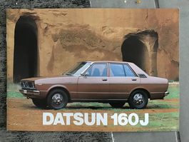 Datsun 160 J Verkaufsprospekt französisch 8 Seiten 1.1978
