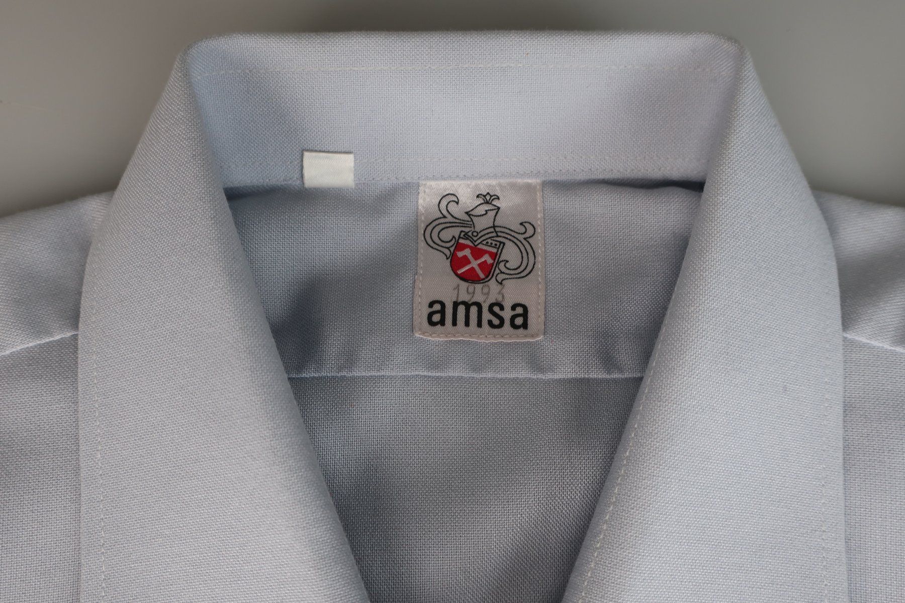 Schweizer Armee Hemden: Hellblaues Hemd von amsa – Gebraucht aus Volketswil von brockipfannenstil 2