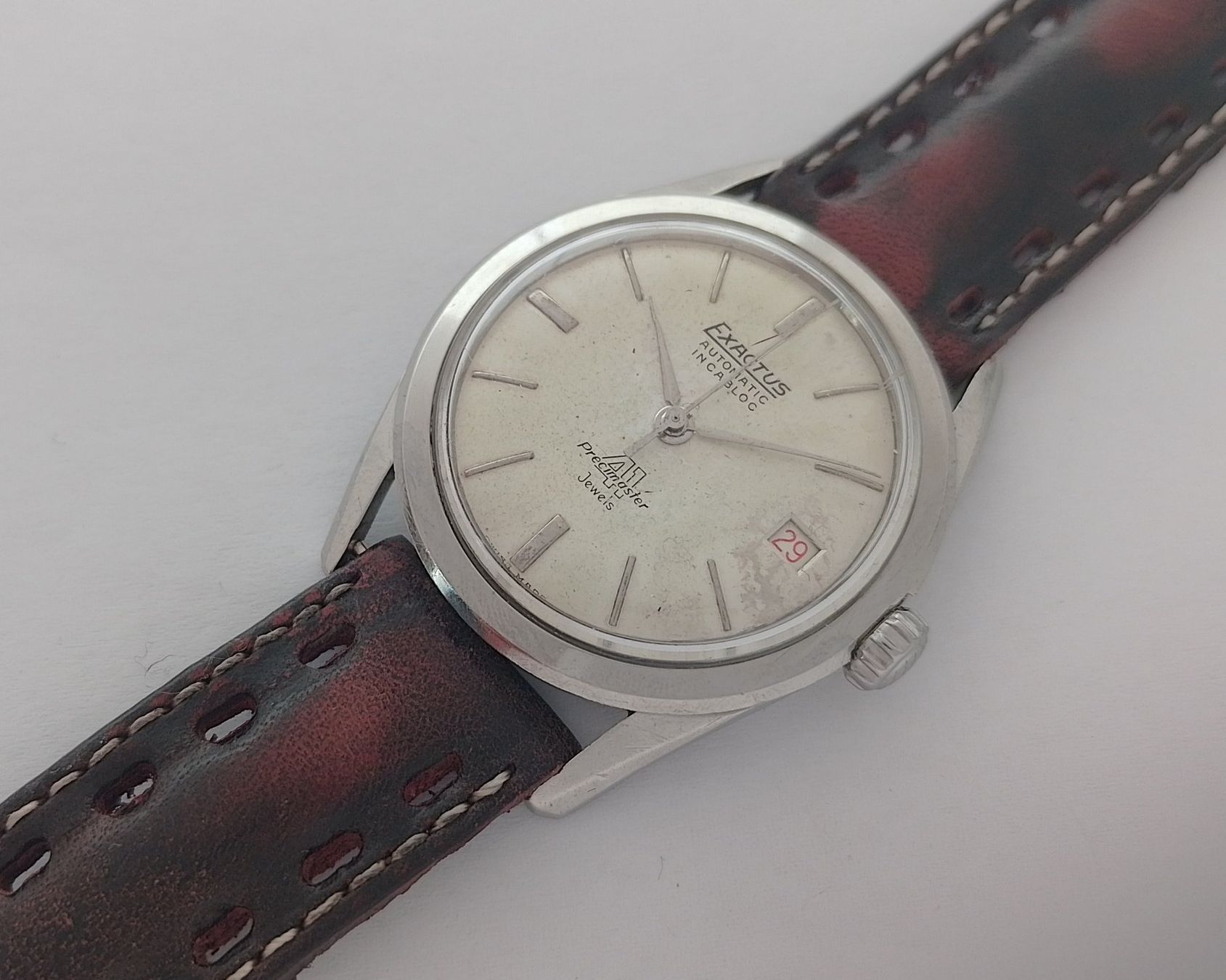 Uhren: 1960er Exactus Precimaster Automatic Compressor – 41 Jewels – Gebraucht aus Basel von Givens_Watches