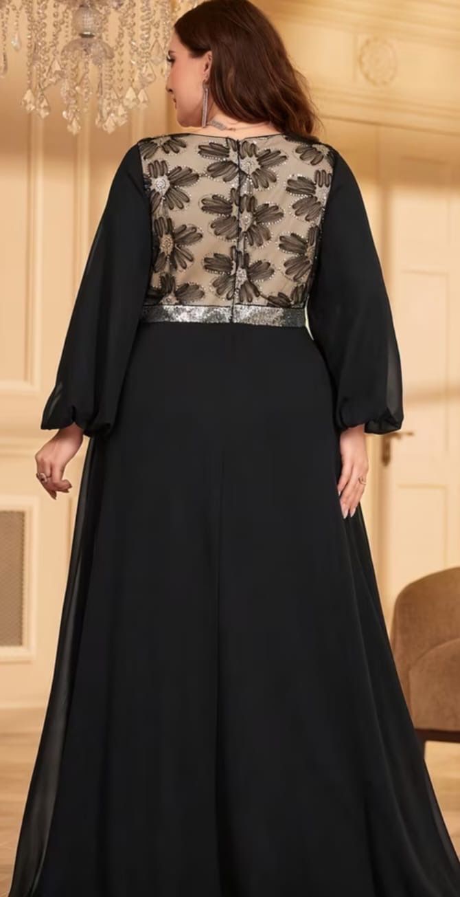 Vestiti: Schwarzes Abendkleid mit Pailletten – Nuovo (secondo la descrizione) da Wohlen AG venduto da esm_c8gh 7