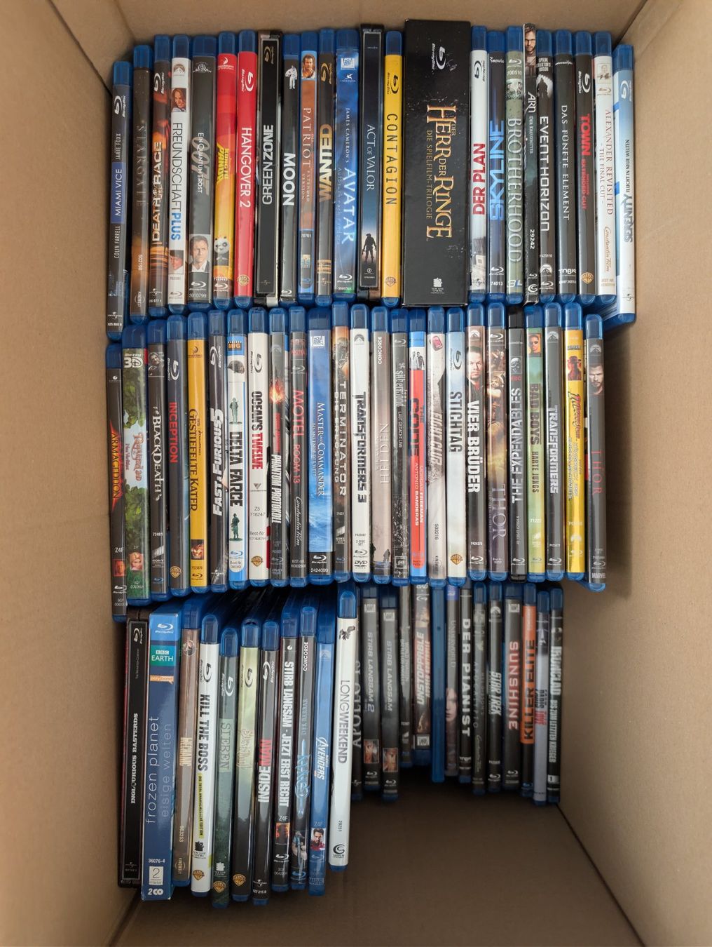 Tutti i DVDs: Blu-ray Filme Sammlung ca. 130 Filme – Difettoso da Siebnen venduto da Pasqy