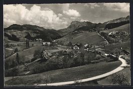 Buchen ob Thun, Ortsansicht mit Hohgant
