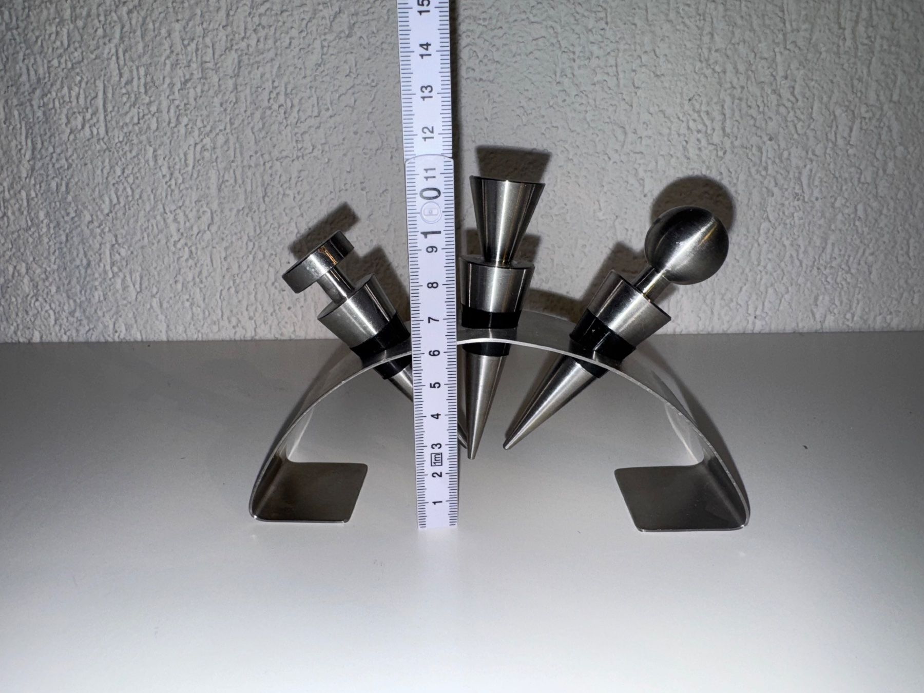 Apribottiglie & Tappi per chiusura: Set: 3 Flaschenverschluss aus Metall – Usato da Grosswangen venduto da Second_hand_paradise 1