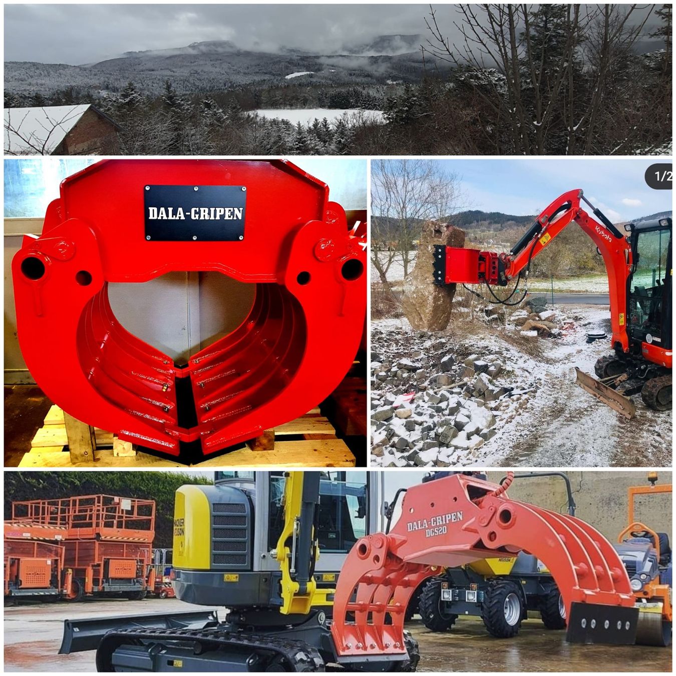 Pinces: Universalgreifer mit Rotator für Bagger – Neuf avec emballage d'origine à Bern par Patruuna 9