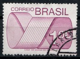 Timbre Brésil 1973 Casa da Moeda Obl.