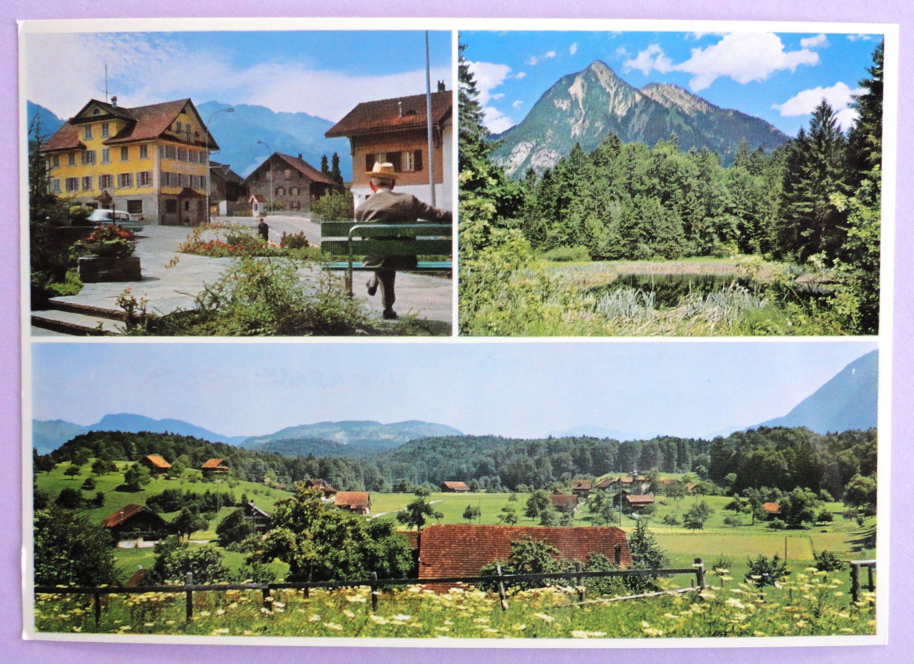 Cartoline postali: Kerns und Siebeneich (OW) – Usato da Fétigny venduto da Billy2miny
